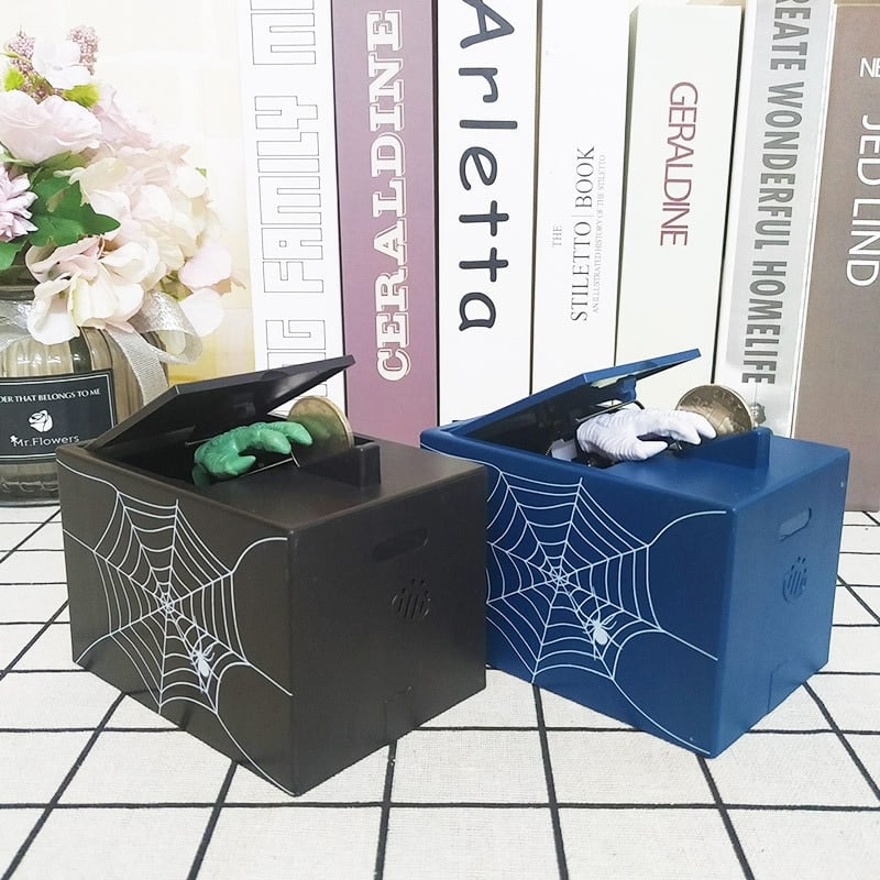 Automatic Scary Monster Hand Coin Box - Cartnoova