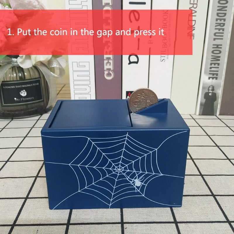 Automatic Scary Monster Hand Coin Box - Cartnoova