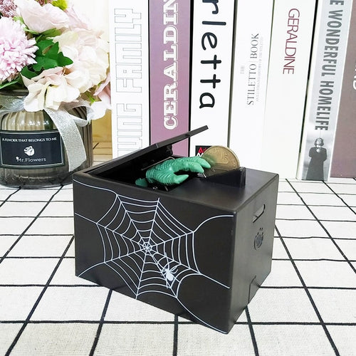 Automatic Scary Monster Hand Coin Box - Cartnoova