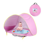 BabyBeach™ - Tent with Portable Pool and UV-Protection - Cartnoova