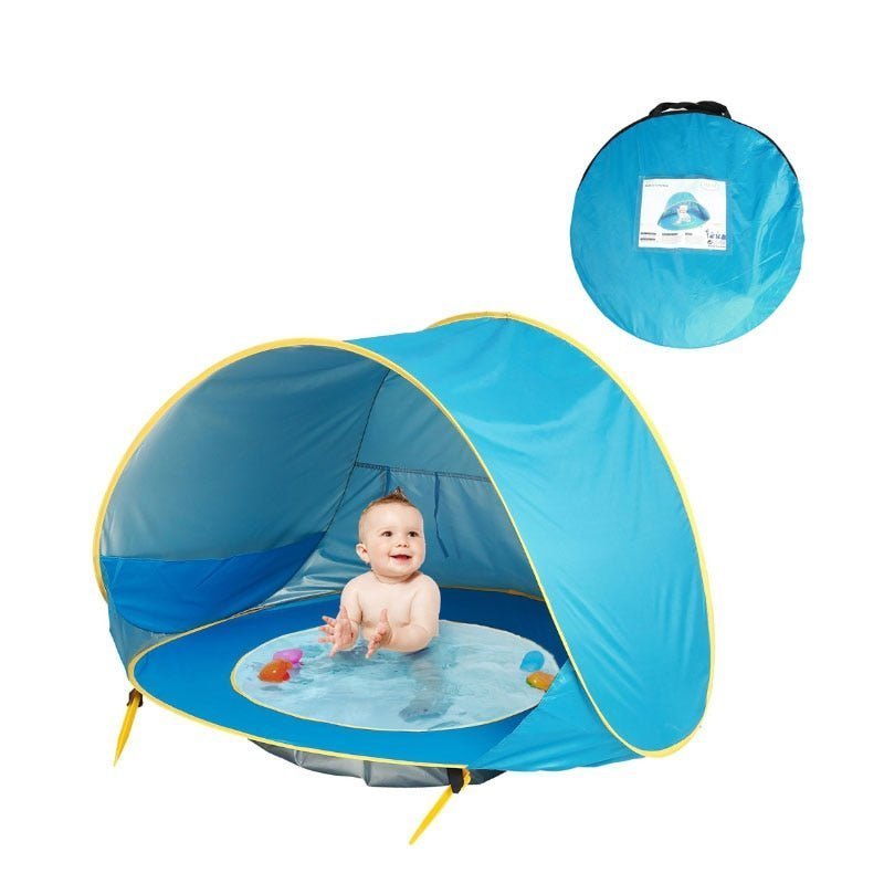 BabyBeach™ - Tent with Portable Pool and UV-Protection - Cartnoova