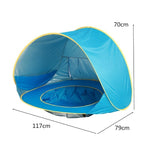 BabyBeach™ - Tent with Portable Pool and UV-Protection - Cartnoova