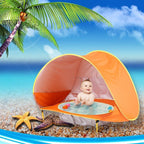 BabyBeach™ - Tent with Portable Pool and UV-Protection - Cartnoova