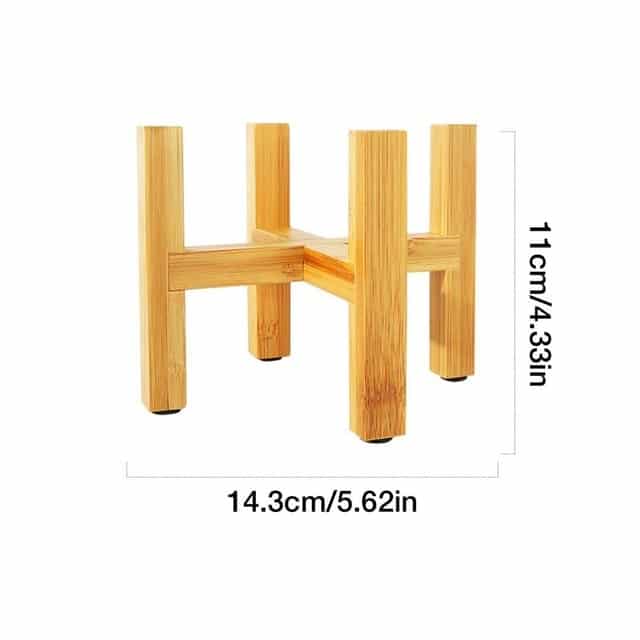 Bamboo Raised Plant Stand - Cartnoova