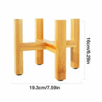 Bamboo Raised Plant Stand - Cartnoova