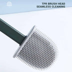 Bathroom Cleaning Brush & Holder Set - Cartnoova