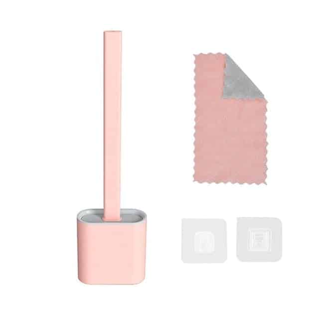 Bathroom Cleaning Brush & Holder Set - Cartnoova