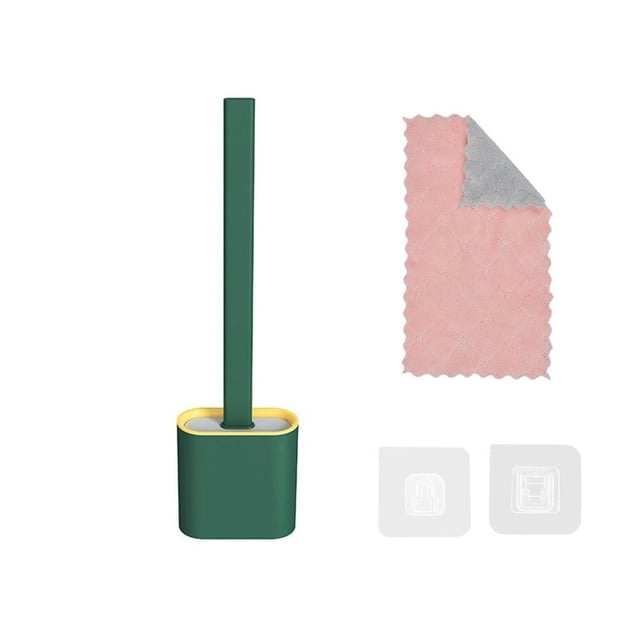 Bathroom Cleaning Brush & Holder Set - Cartnoova
