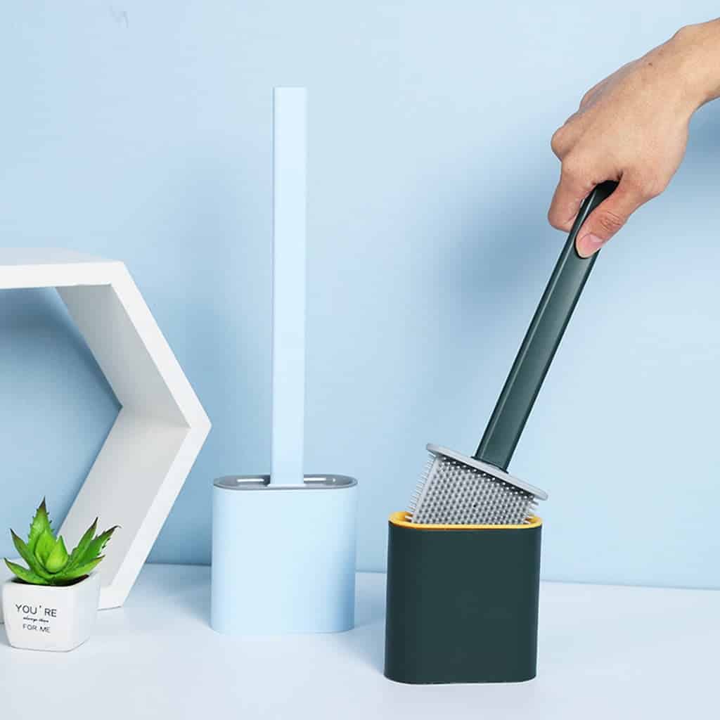 Bathroom Cleaning Brush & Holder Set - Cartnoova