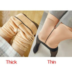 Belle's HeatClass Translucent SuperStretch Pantyhose Leggings - Cartnoova
