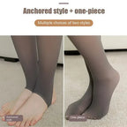 Belle's HeatClass Translucent SuperStretch Pantyhose Leggings - Cartnoova