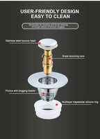 BounceFlow™ - Electroplated Sink Filter Set - Cartnoova