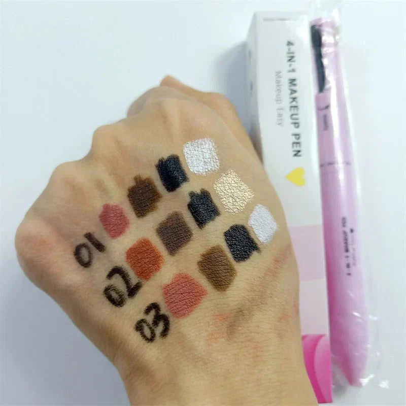 BrowLuxe™ - 4 In 1 Waterproof Makeup Pen - Cartnoova