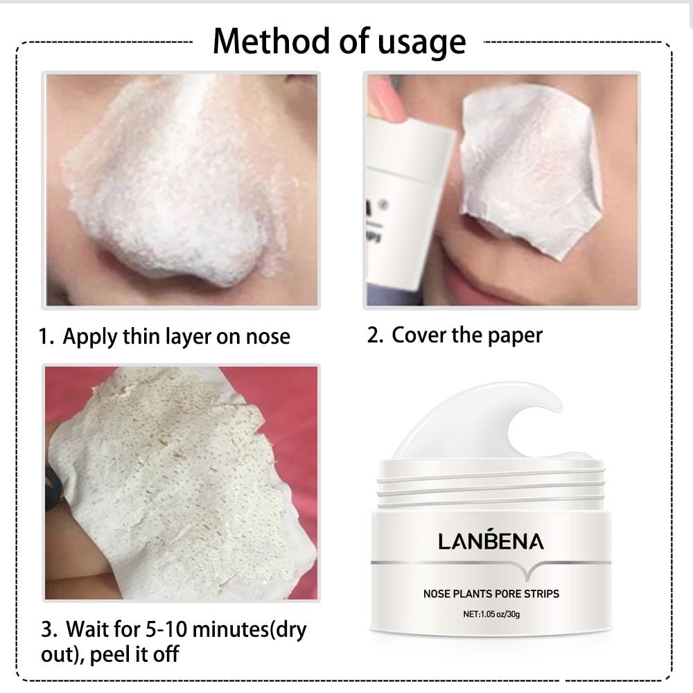 DermaStrips™ - 60PCS Blackhead/Whitehead Pore Strips - Cartnoova