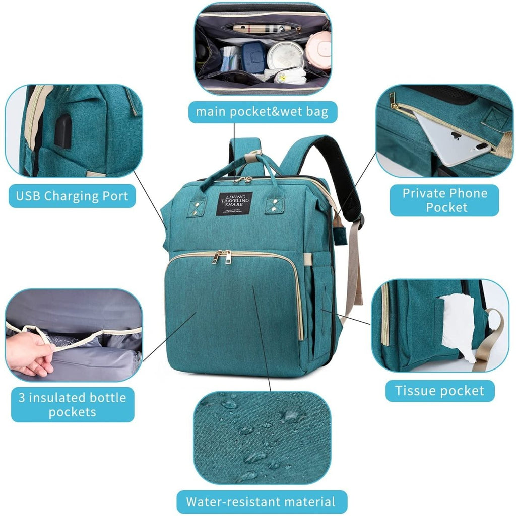 DiaperDuo ™ - Usb Diaper Bag for Baby - Cartnoova