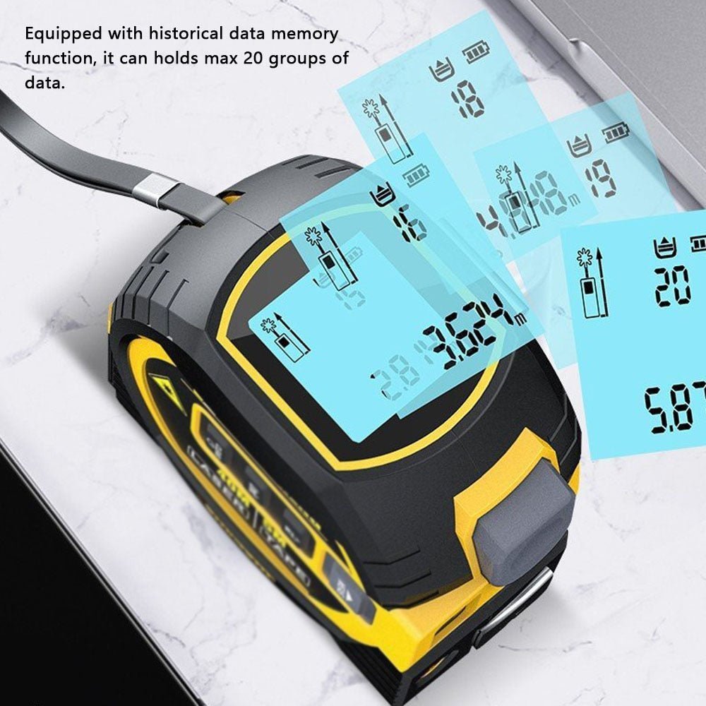 Digital and Laser Measurement Tape - Cartnoova