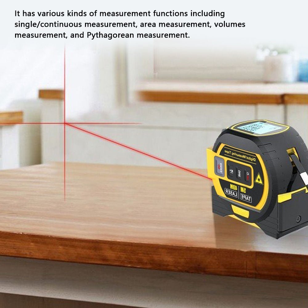 Digital and Laser Measurement Tape - Cartnoova