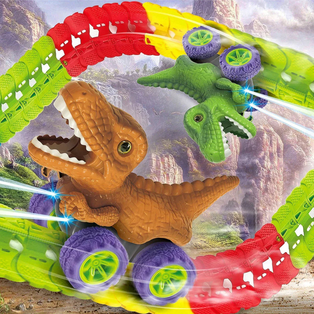 DinoRacer™ - Dinosaur Track Cars - Cartnoova