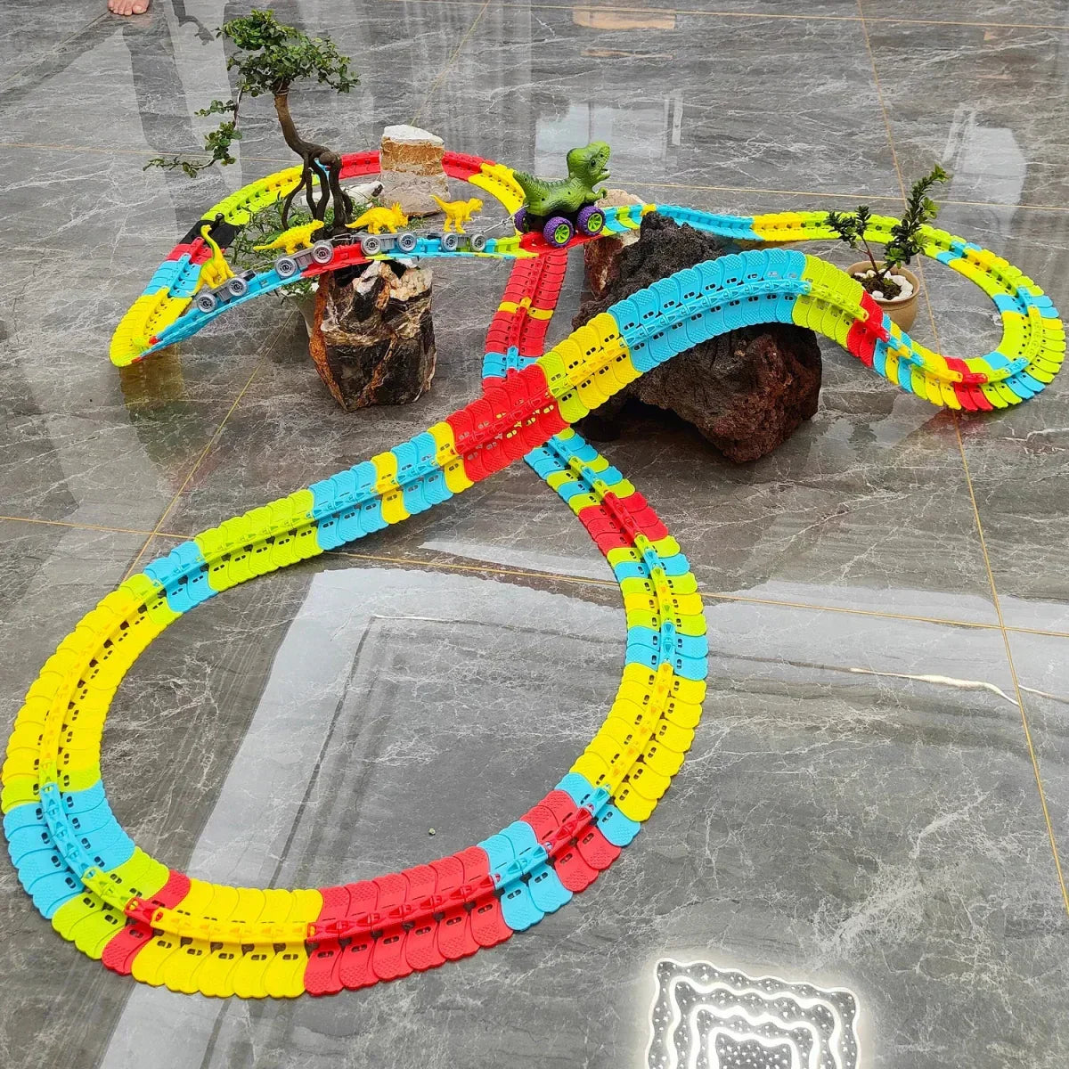 DinoRacer™ - Dinosaur Track Cars - Cartnoova