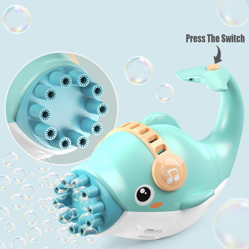 Dolphin Automatic Bubble Gun - Cartnoova