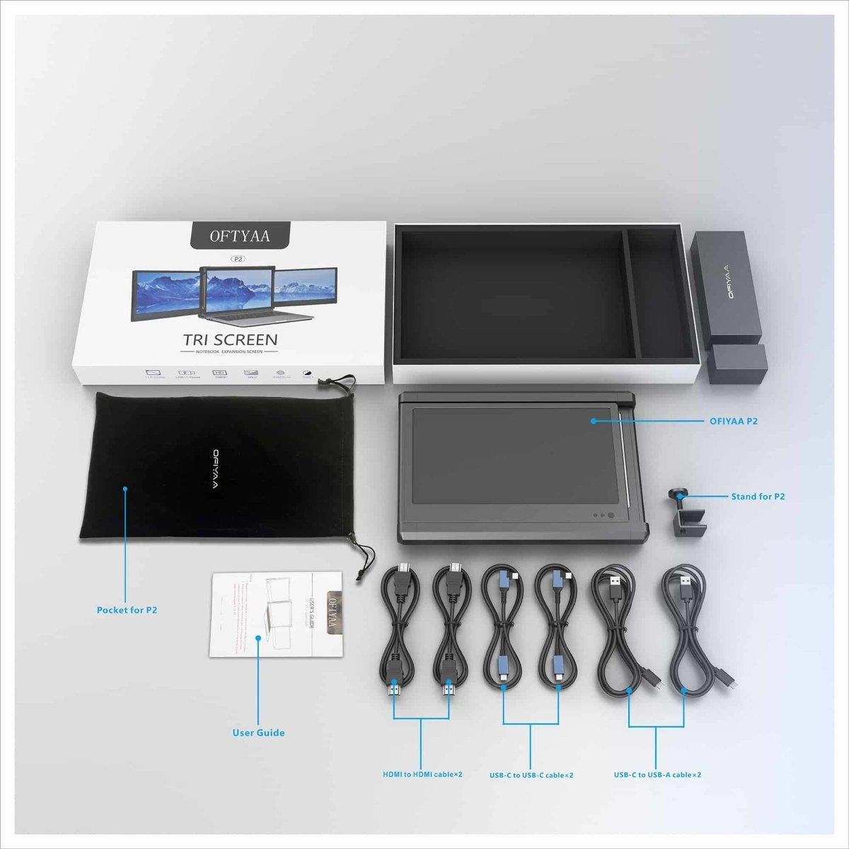 DoubleScreen ™ - Smart Portable Laptop Monitor Extender - Cartnoova