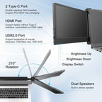 DoubleScreen ™ - Smart Portable Laptop Monitor Extender - Cartnoova