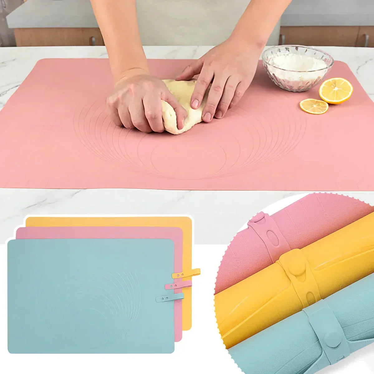 DoughFlex™ - Non-Stick Silicone Mat - Cartnoova