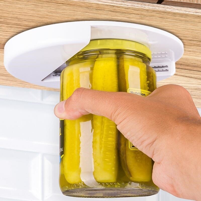 EasyJar™- Under Cabinet Jar & Bottle Opener - Cartnoova
