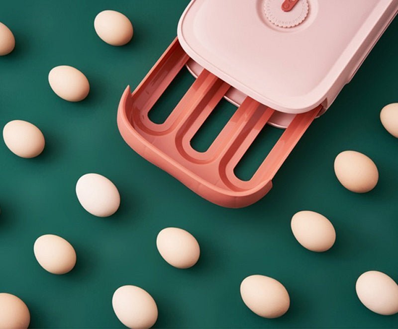 EggRacker ™ - Large Capacity Egg Drawer For Fresh Eggs - Cartnoova