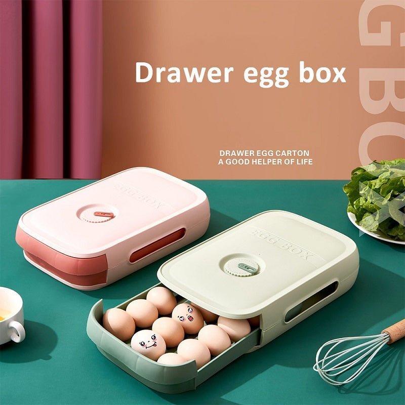 EggRacker ™ - Large Capacity Egg Drawer For Fresh Eggs - Cartnoova