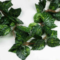 Faux Big Leaf Rhodea Ivy Leaf Garland - Cartnoova
