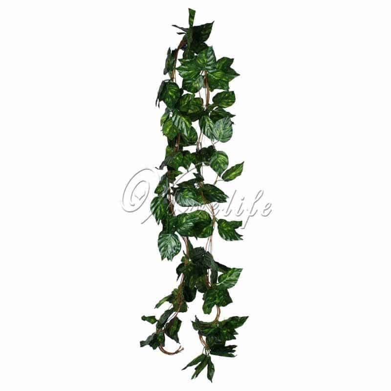 Faux Big Leaf Rhodea Ivy Leaf Garland - Cartnoova