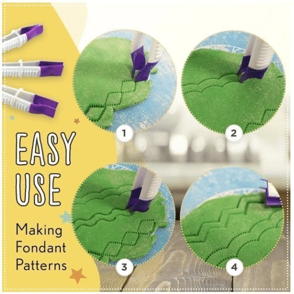 Fondant Crimper Tool Set - Cartnoova