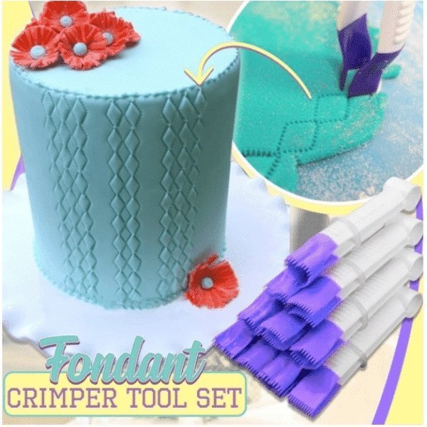 Fondant Crimper Tool Set - Cartnoova