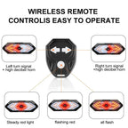 GlowAlert™ - Bicycle LED Rechargeable Warning Tail Light - Cartnoova