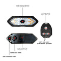 GlowAlert™ - Bicycle LED Rechargeable Warning Tail Light - Cartnoova