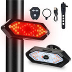 GlowAlert™ - Bicycle LED Rechargeable Warning Tail Light - Cartnoova