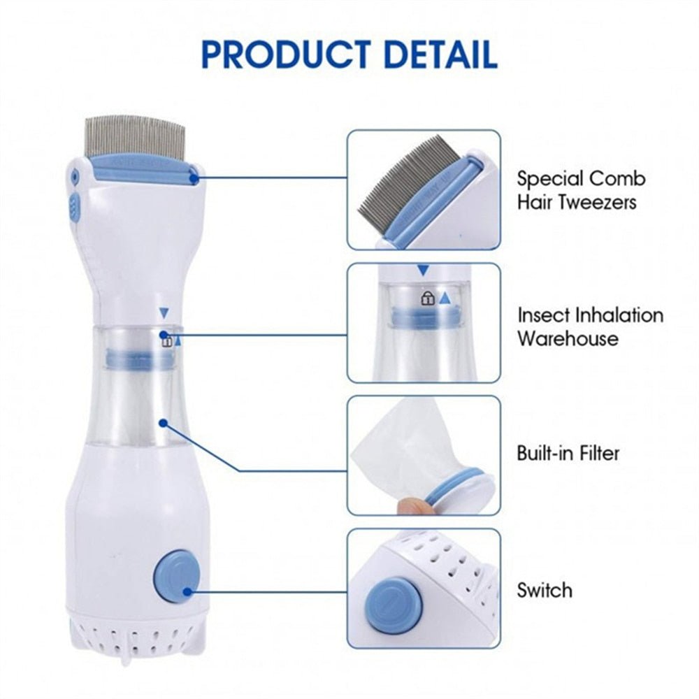 HairProtector ™ - Electric Lice Remover and Hair Cleaner - Cartnoova