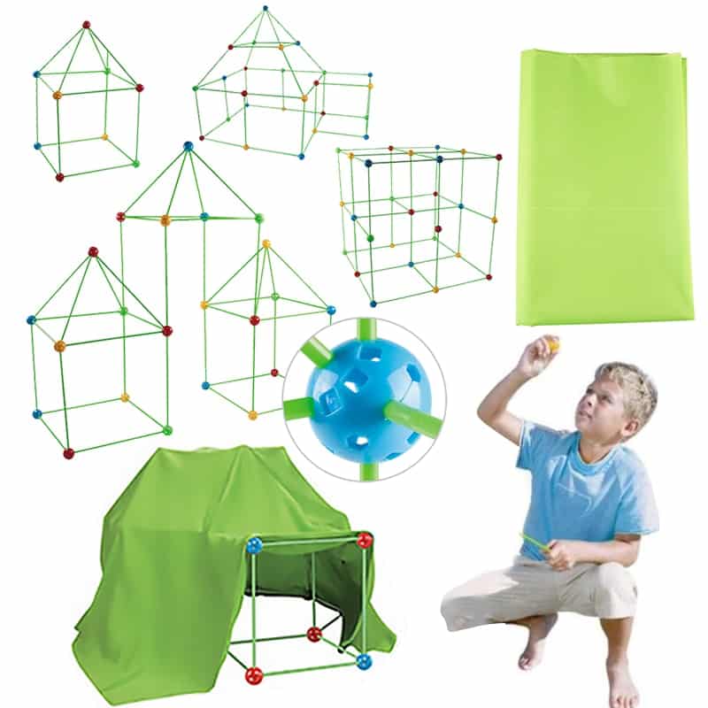 HomeStick™ - Building Kit | Indoor Outdoor Making Forts | DIY For Kids - Cartnoova