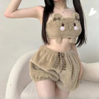 Japanese Plush Cute Pajamas Top Set ™ - Cartnoova