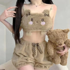 Japanese Plush Cute Pajamas Top Set ™ - Cartnoova