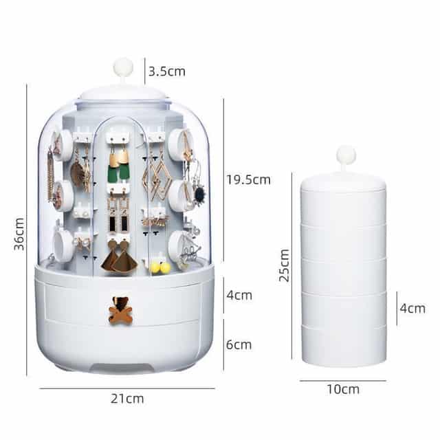 Jewellery Storage Box Organizer - Cartnoova