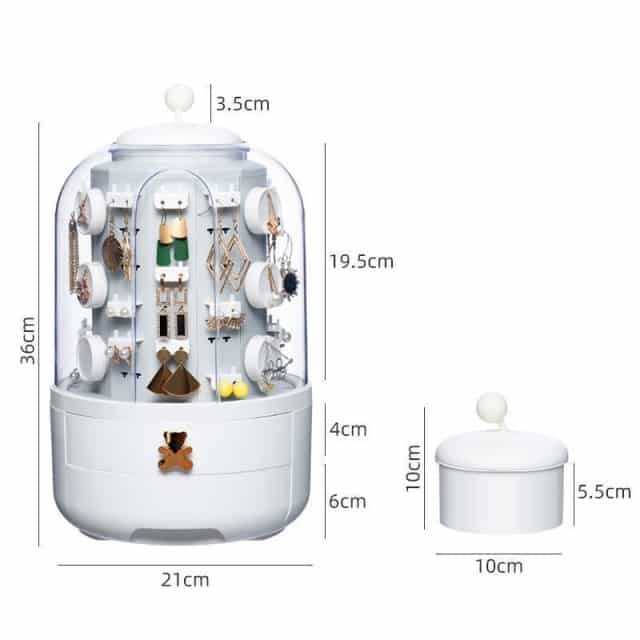 Jewellery Storage Box Organizer - Cartnoova