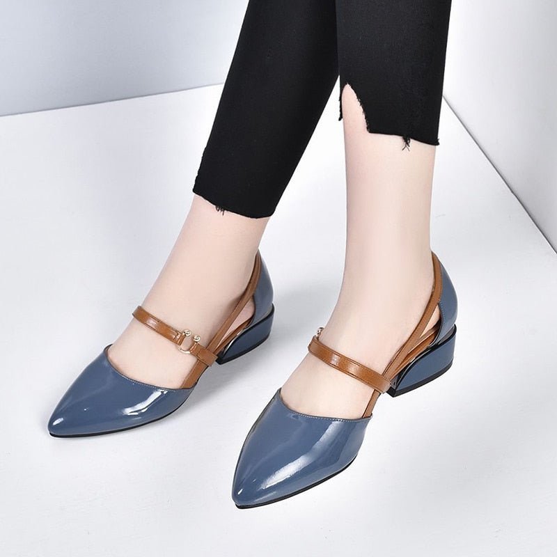 Leather Soft Sandals For Women - Cartnoova