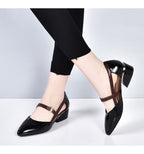 Leather Soft Sandals For Women - Cartnoova