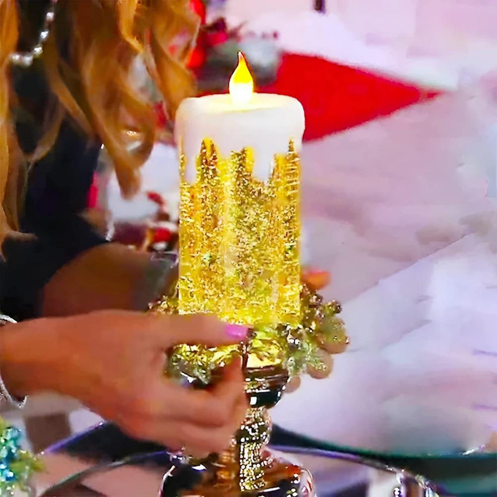 LED Candles With Pedestal - Cartnoova