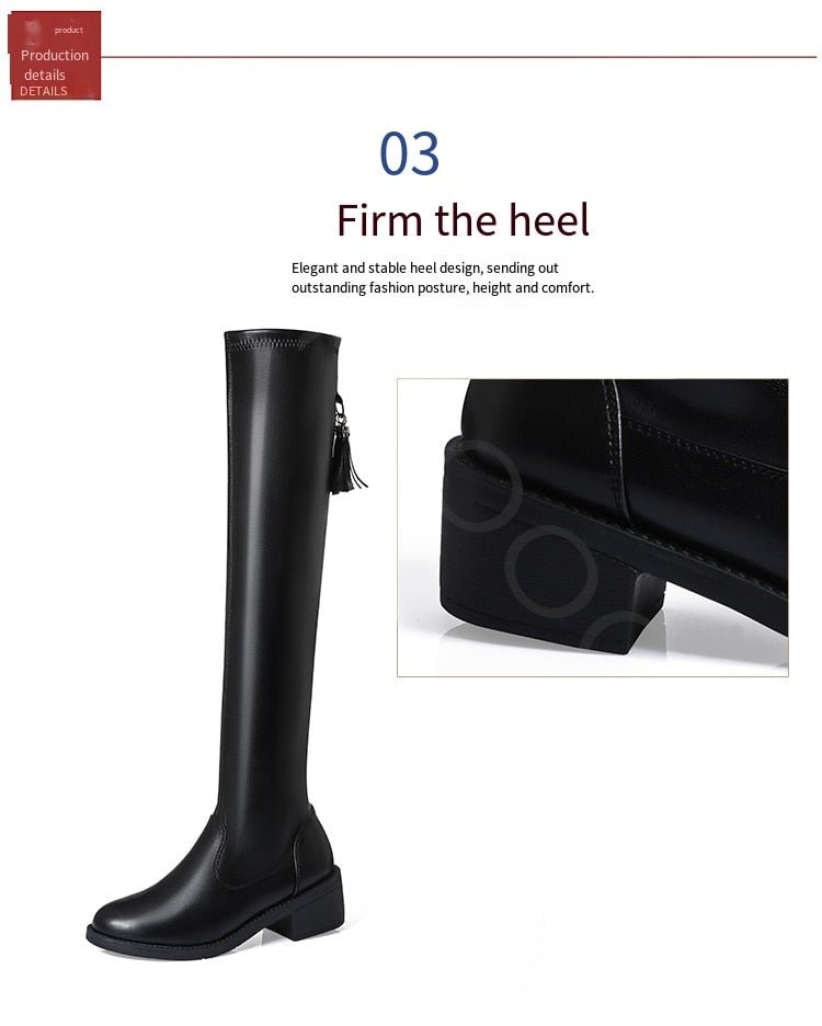 Leillant™ - Soft And Comfortable Leather & Wool Boots For Women - Cartnoova