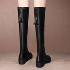 Leillant™ - Soft And Comfortable Leather & Wool Boots For Women - Cartnoova