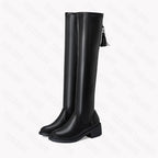 Leillant™ - Soft And Comfortable Leather & Wool Boots For Women - Cartnoova