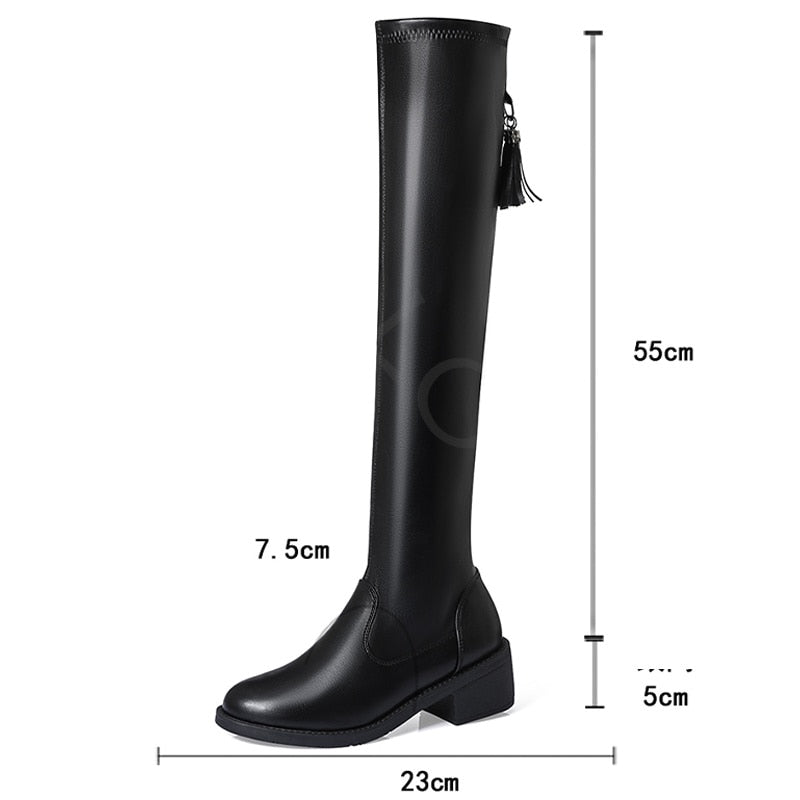 Leillant™ - Soft And Comfortable Leather & Wool Boots For Women - Cartnoova